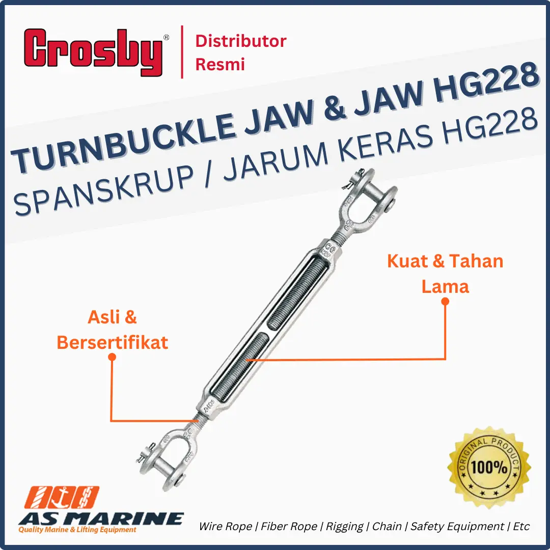 turnbuckle jaw jaw crosby hg228